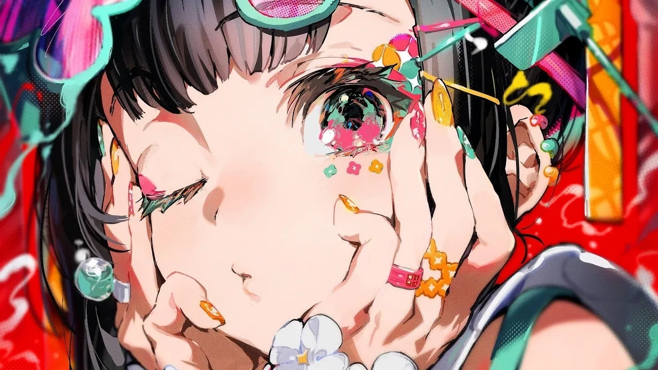 情深叉喔传媒动画师正在绘制最新动漫作品的角色原画